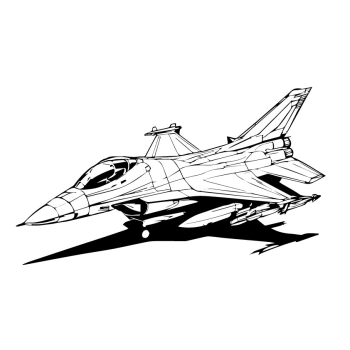 Samolot jako motyw naklejki na ścianę