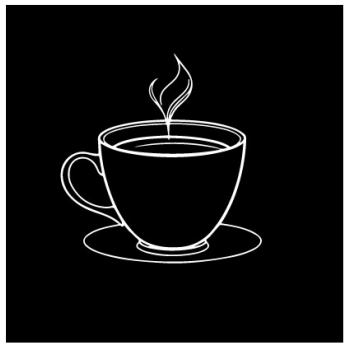 Personalizuj swoje przedmioty z naklejkami filiżanka i kawa!