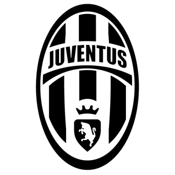 Naklejka na ścianę z emblematem klubu piłkarskiego Juventus Turyn