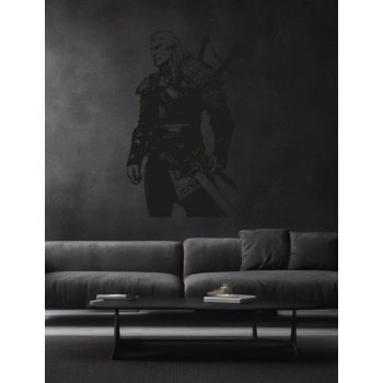 Extra naklejka z wojownikiem do pokoju