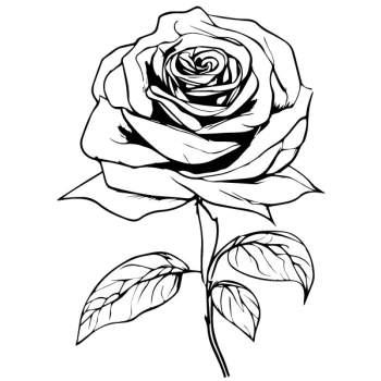 eleganckie naklejki na ścianę z motywem róży, które wprowadzą romantyczny klimat do Twojego wnętrza