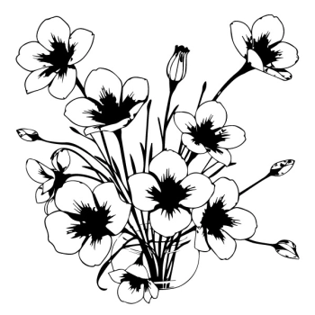 Kwiaty w wazonie na ścianie to estetyczny element aranżacji wnętrza