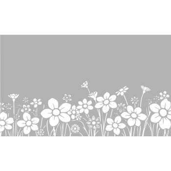 Zmień atmosferę swojego wnętrza z naklejkami na okno! Kwiatowe wzory